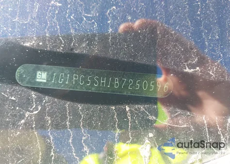 2011 Chevrolet Cruze Ls из США, поврежденный, VIN 1G1PC5SH1B7250596